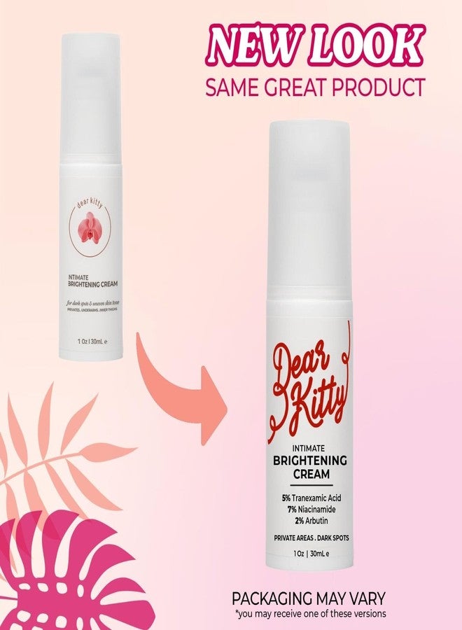 Dear Kitty Dark Spot Cream for Intimate Areas - Tranexamic Acid & Niacinamide Serum for Women - Body Cream for Bikini Line, Underarms, Inner Thigh - Even Tone for Sensitive Skin - 1 oz - Image 2